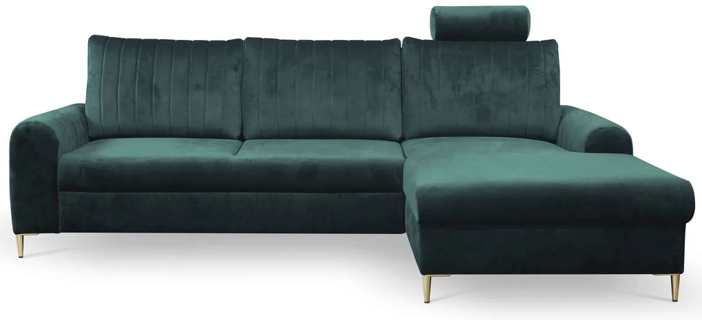 Ъглов диван Monte-Зелена