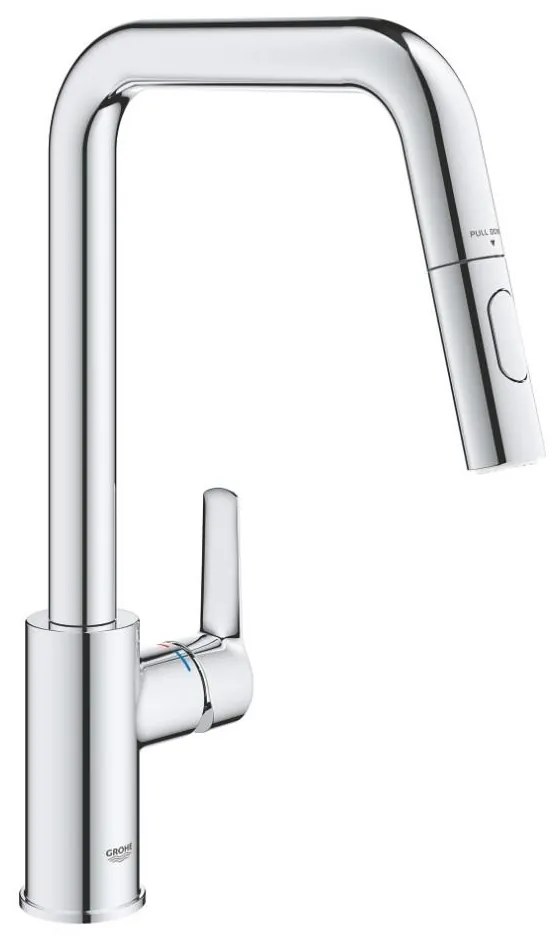 GROHE 30631000 - Кухненски смесител QUICKFIX START 362 мм, полирано хромово покритие