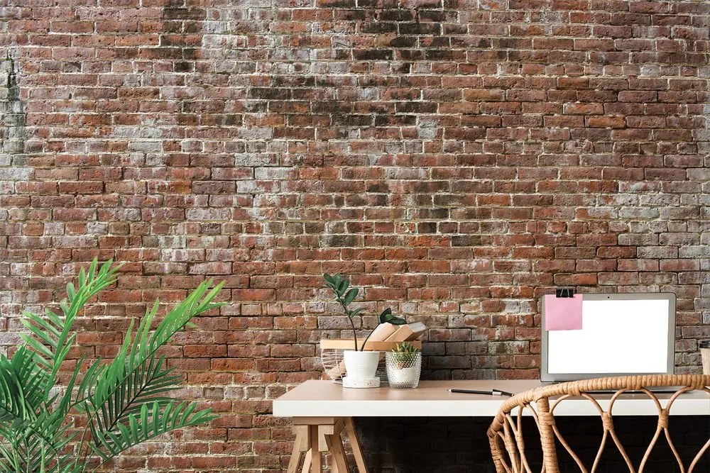 Фототапет – Стара тухлена стена