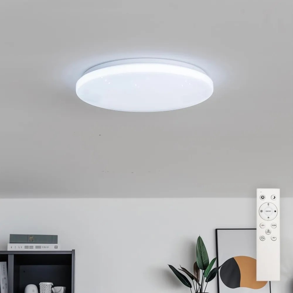 Brilagi - димируема LED таванна лампа SMART STARS LED/24W/230V Ø 38 см Wi-Fi Tuya + дистанционно управление