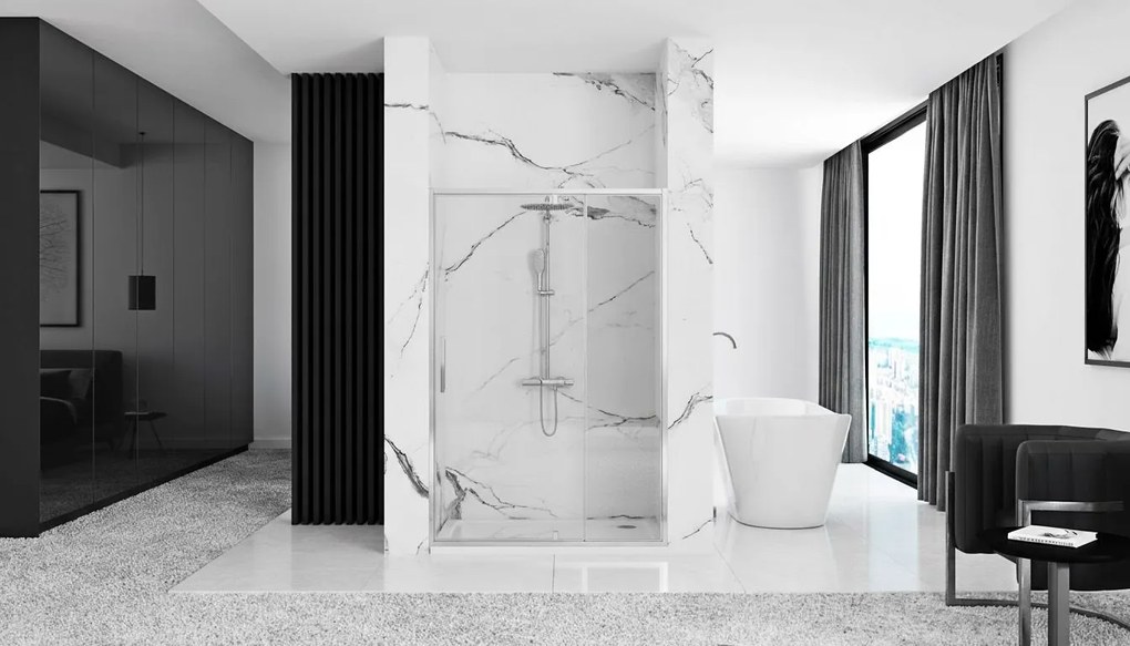 Врати за душ кабини REA Rapid Swing Chrom 120