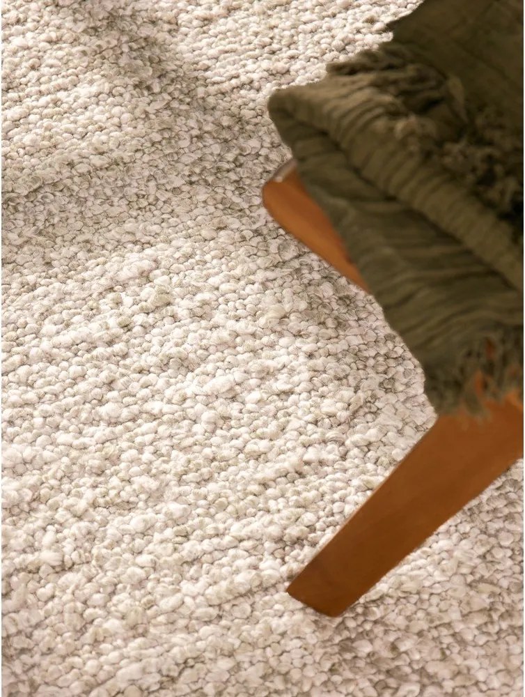 Кремава ръчно изработена пътека от букле 80x200 cm Notting Hill Portobello – Ted Baker