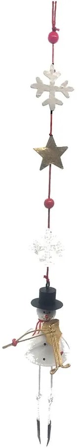Висяща коледна украса Snowman with Violin - G-Bork