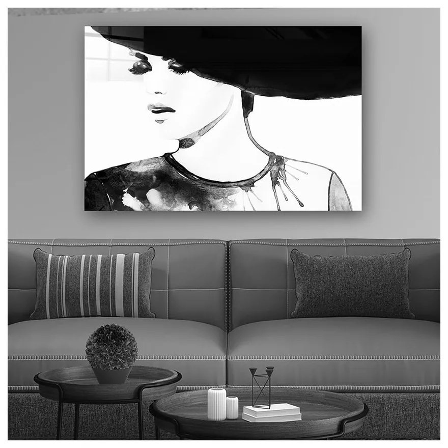 Картина върху стъкло 70x50 cm - Wallity