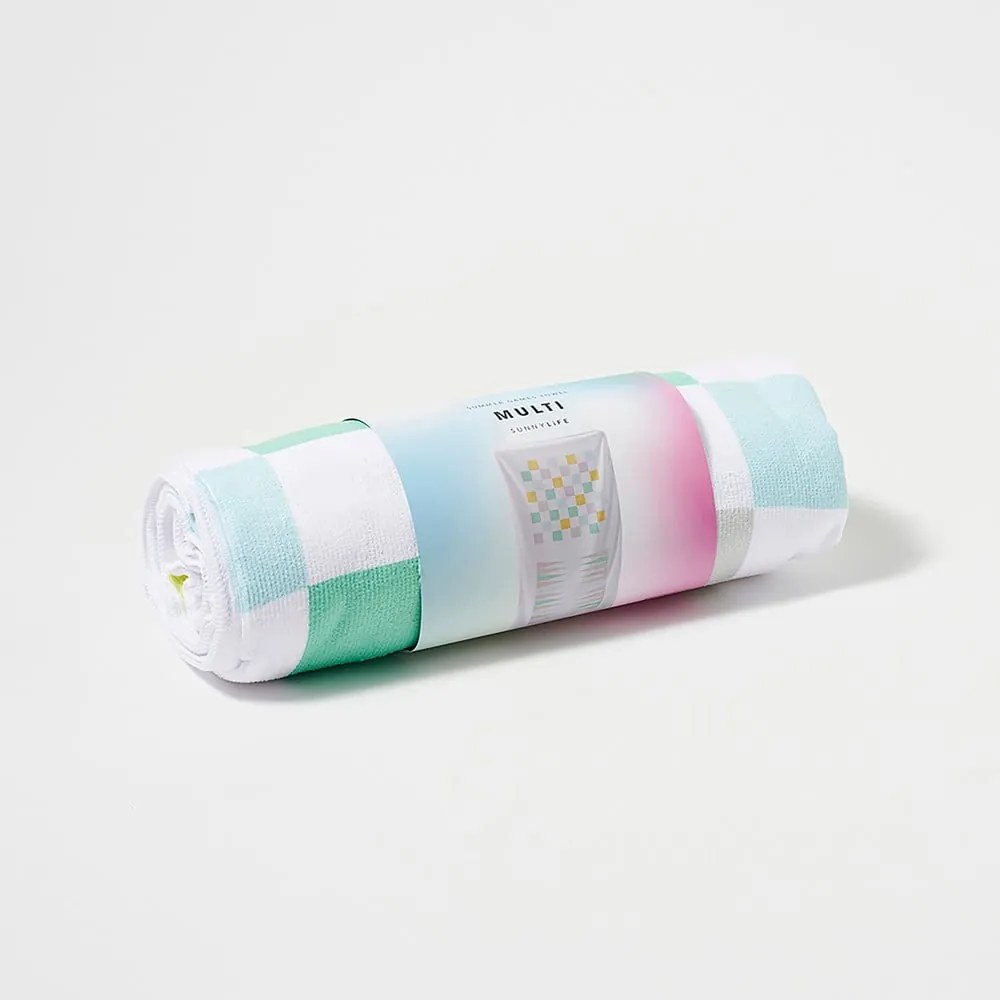 Памучна плажна кърпа , 160 x 90 cm Summer Games - Sunnylife