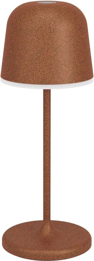 Eglo 901879 - LED димируема външна презареждаема настолна лампа MANNERA-S LED/1,8W/5V IP54 кафява
