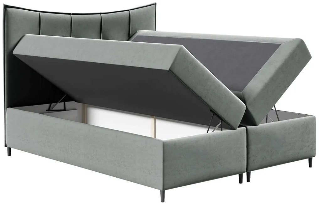 Тапицирано легло Bergamo-Kafe-120 x 200