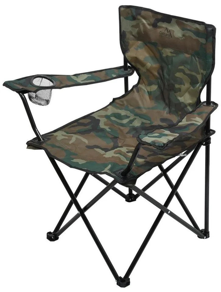 Сгъваем къмпинг стол камуфлажен