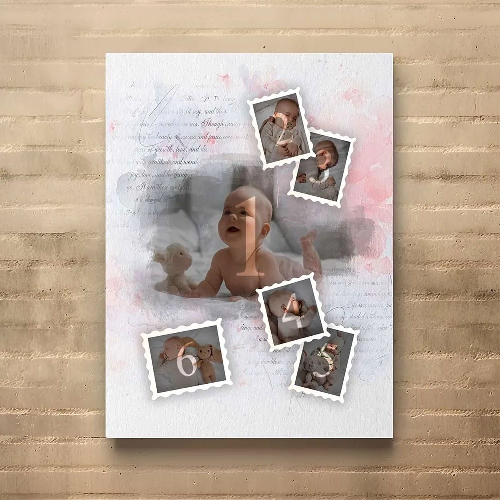 Картина от канава – Нежни бебешки спомени