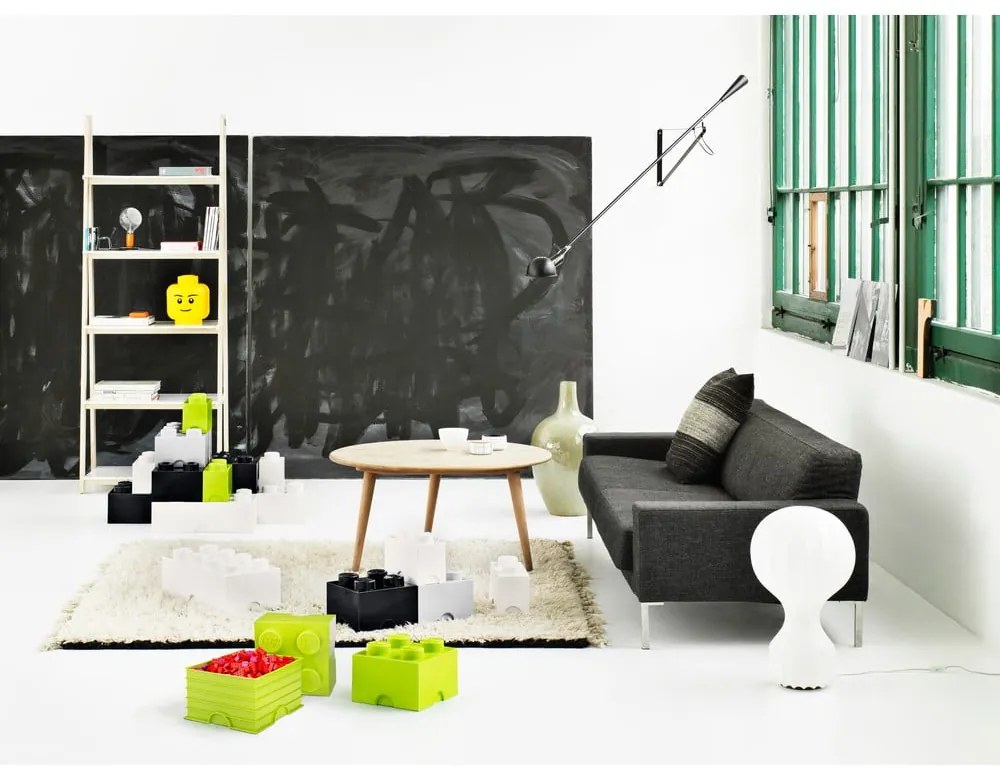 Черна кутия за съхранение с две чекмеджета - LEGO®