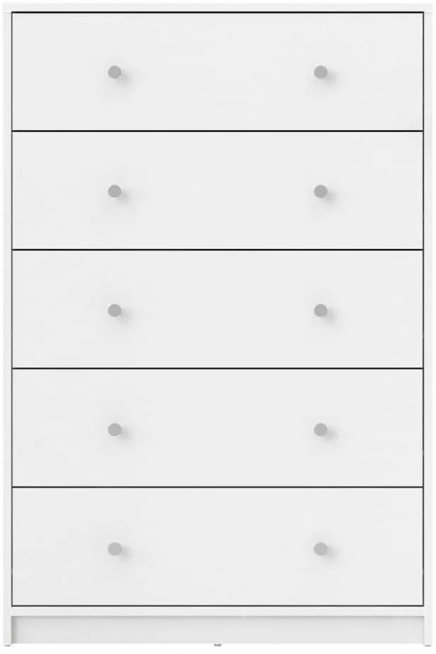 Бял скрин 72x108x30 cm May – Tvilum