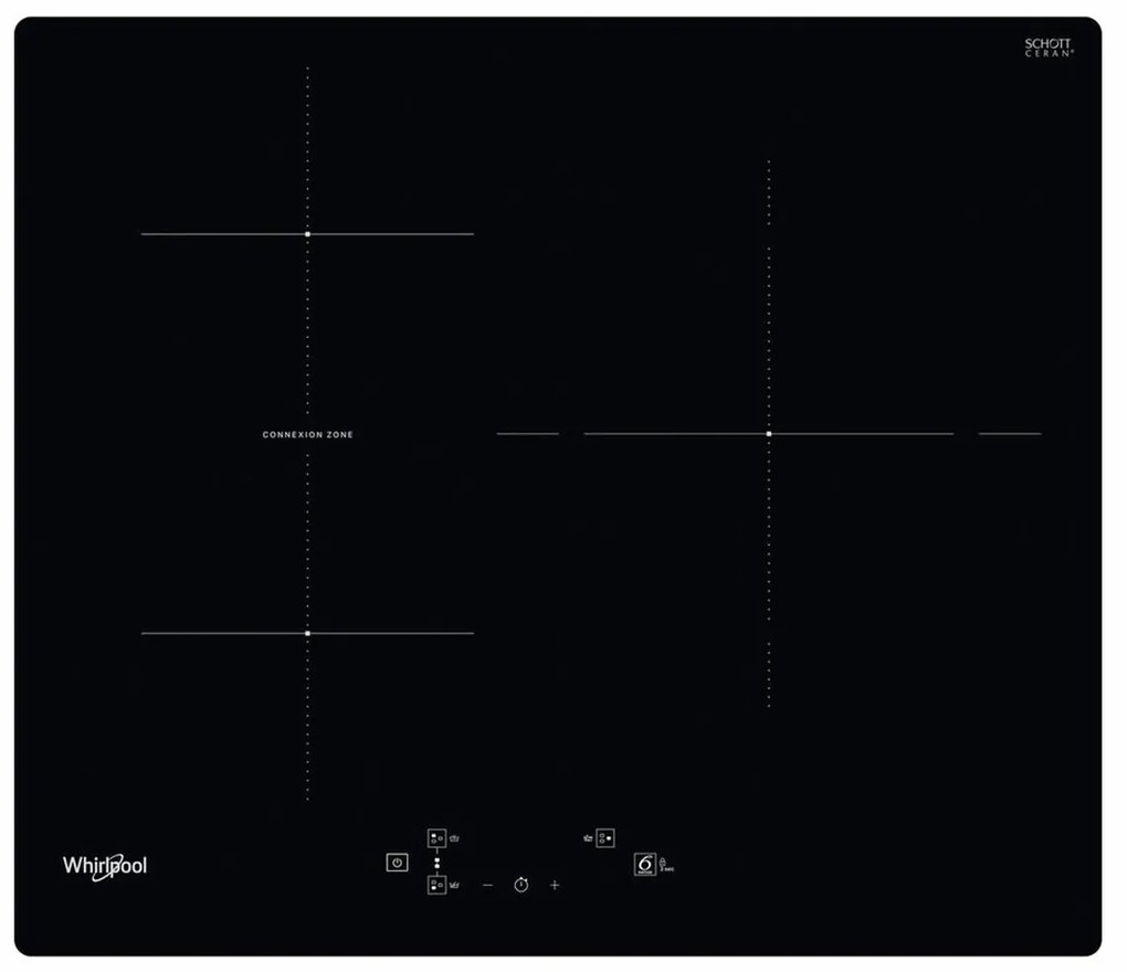 Индукционен Котлон Whirlpool Corporation WBQ4860NE 59 cm 5700 W