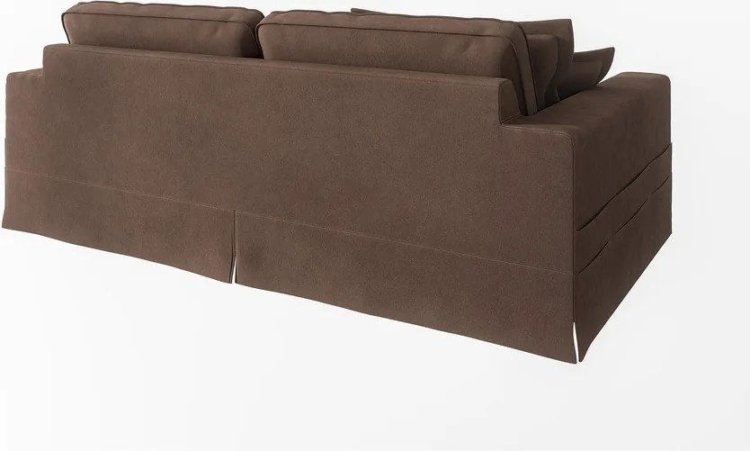 Тъмнокафяв диван 236 cm Nora – Ropez