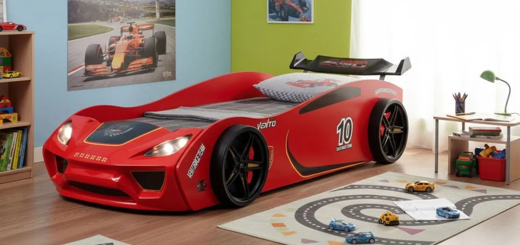 Детско легло кола Vento Eco Sportline-червен