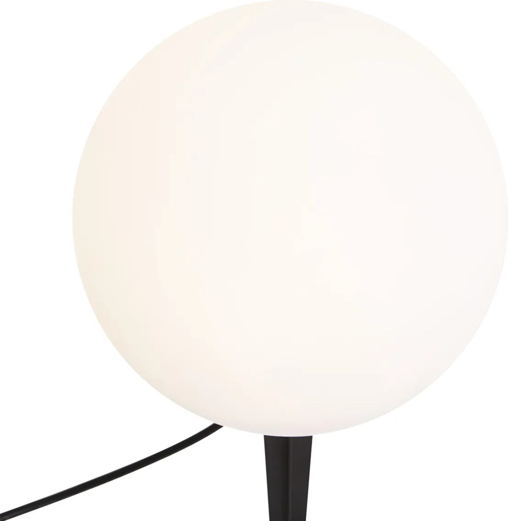 Модерна външна лампа 12V бяла 20 см вкл. LED IP65 - Voltaire Luno