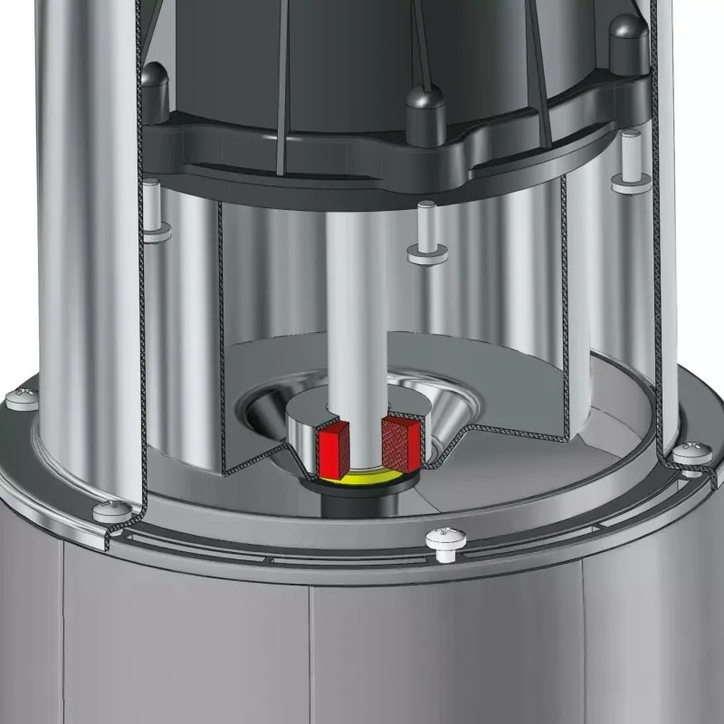 Електрическа потопяема хидрофорна помпа Einhell GE-DW 1155 N-A, 1100 W, 55 м, 6000 л/ч (4170937)