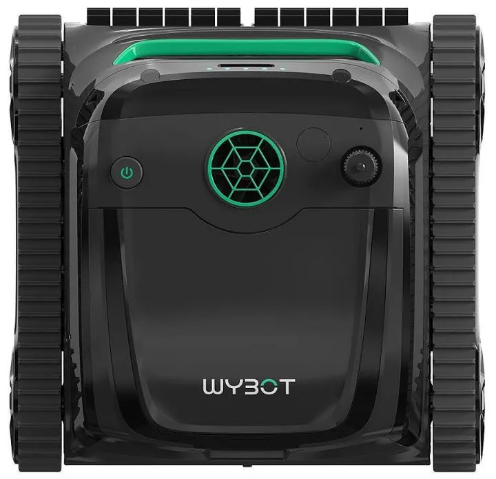 Безкабелен робот за почистване на басейни Wybot S2, 91W, За до 300 м2, SMART, 3 режима, Self-parking, Auto-reverse, IPX8, Сив