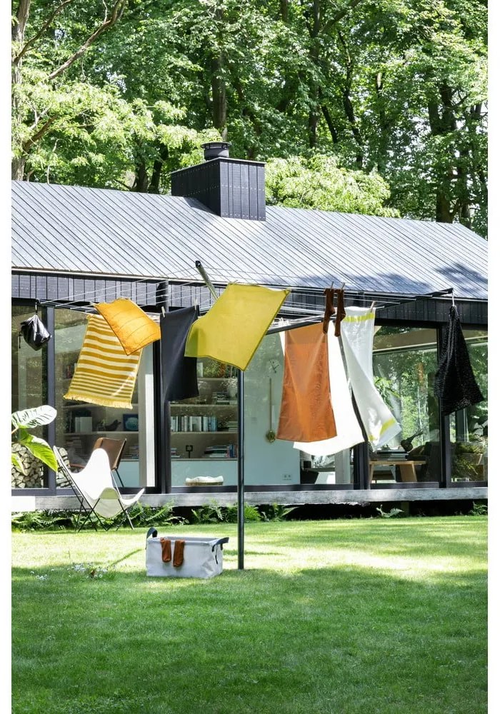 Градинска сушилня за дрехи в антрацитен цвят 50 m Lift-O-Matic – Brabantia