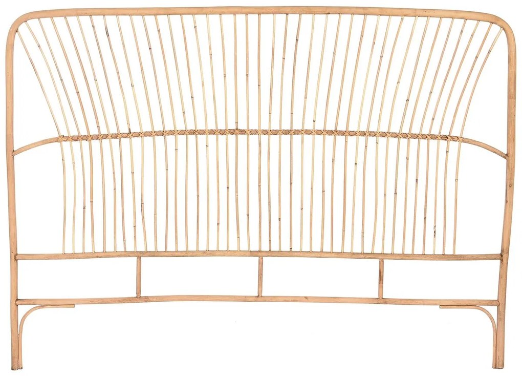 Табла за легло Home ESPRIT Кафяв Естествен Светло кафяв Бамбук 160 x 3 x 115 cm