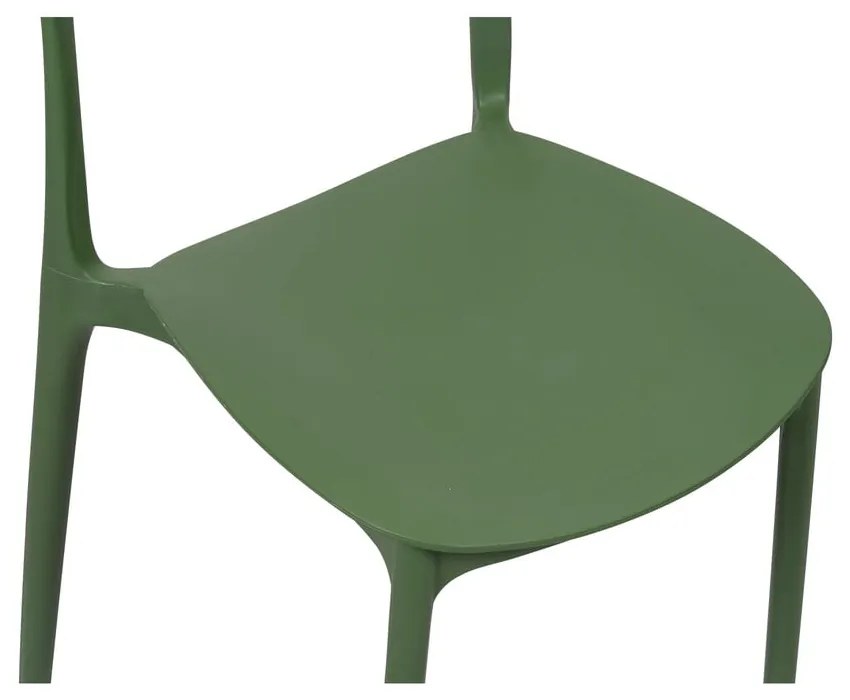 Зелен пластмасов градински стол Biá – Bonami Essentials