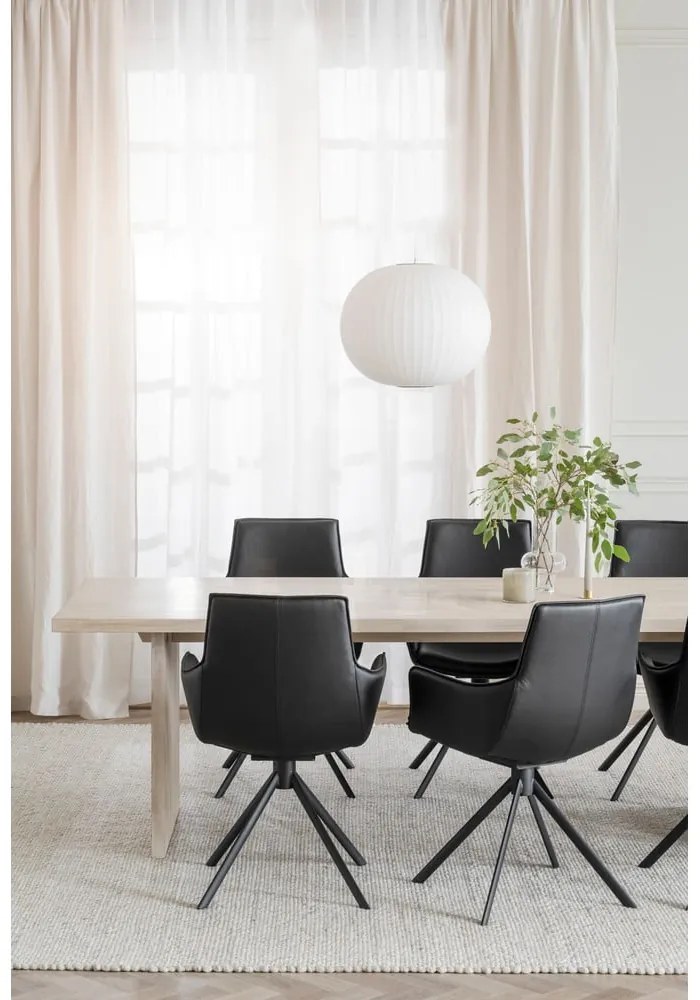 Дъбова маса за хранене 240x95 cm Emmett - Rowico