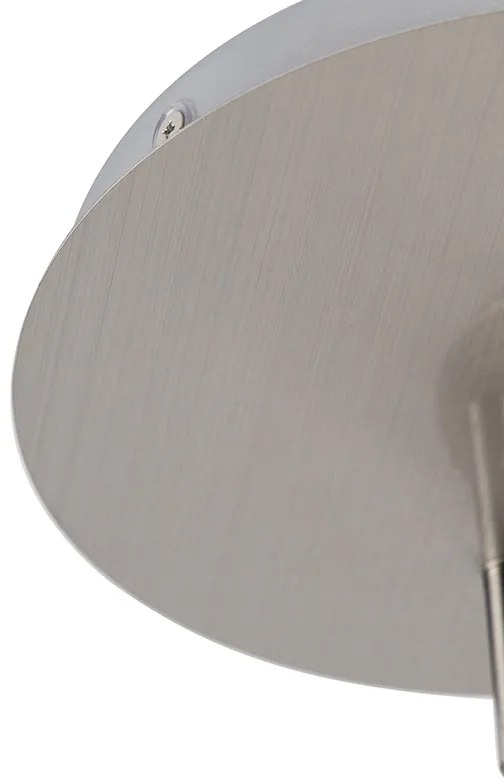 Модерен прожектор за баня стомана 2-светлина IP44 - Ducha