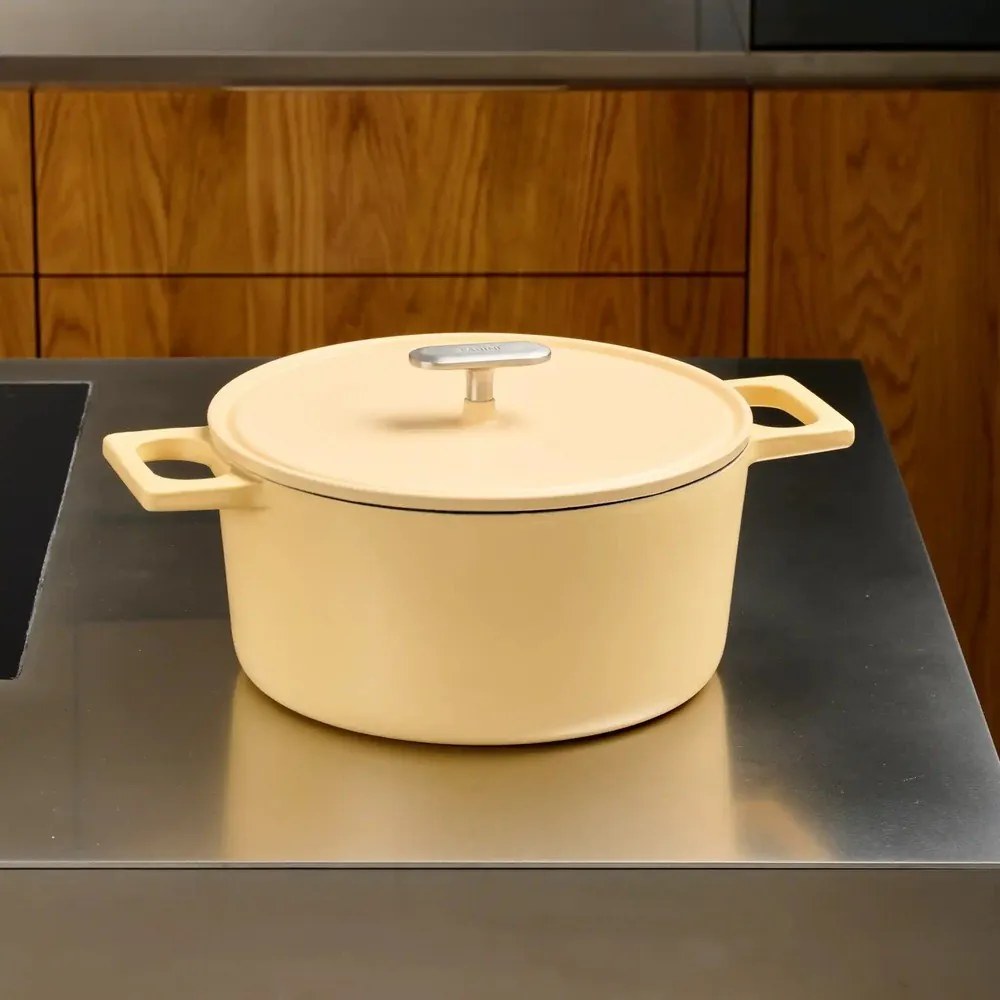 Касерола от излято желязо с капак подходяща за индукционен котлон 5,5 l Mattia 3.0 – FABINI