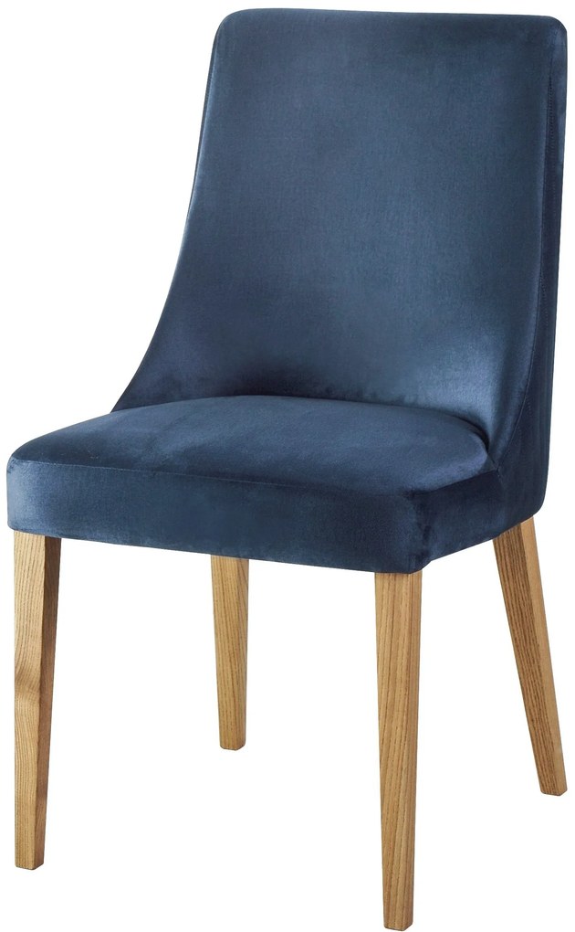 Стол Корина-Мед - тъмно син (2) парчета