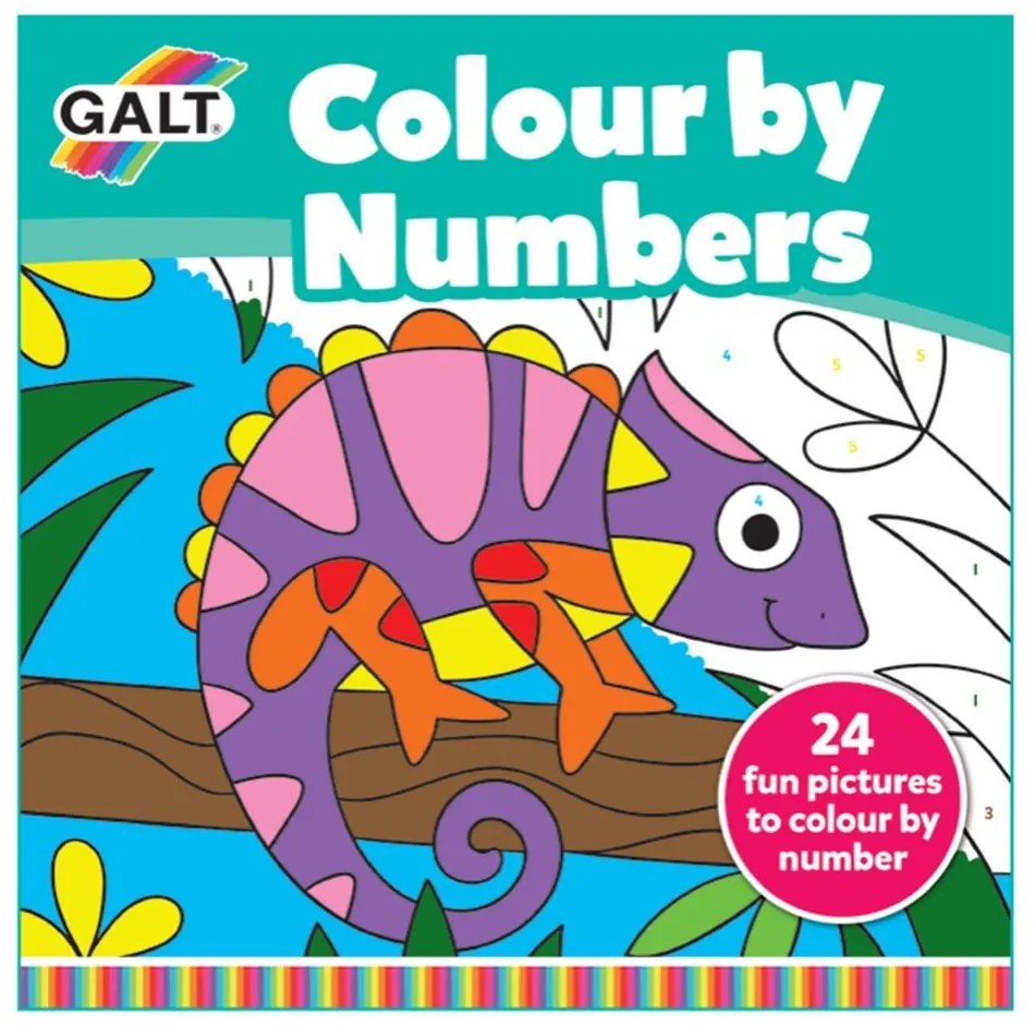 Galt Toys - Книжка, Оцветявай по номера 1005392