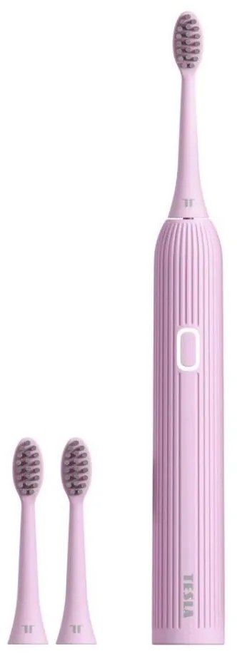 TESLA Smart TS200 розов умен звуков четка за зъби