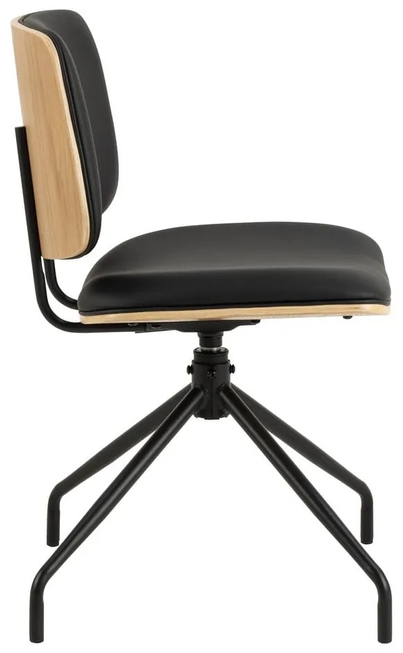 Черен трапезен стол Owen – Actona