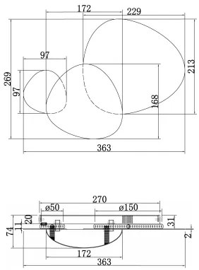 Аплик Maytoni Jack-Stone-Nikel-37.1 x 79 x 7.4