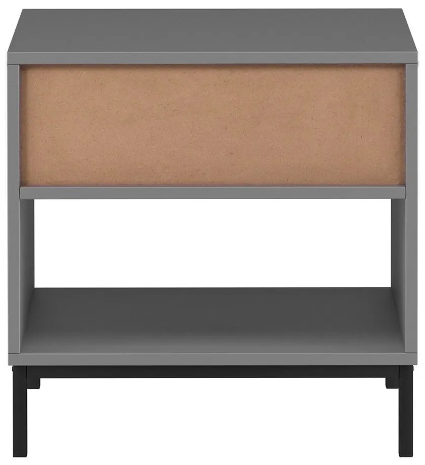 Сиво нощно шкафче Celine – Støraa