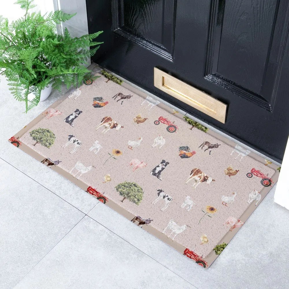 Изтривалка от PVC 40x70 cm Farm Life – Artsy Doormats