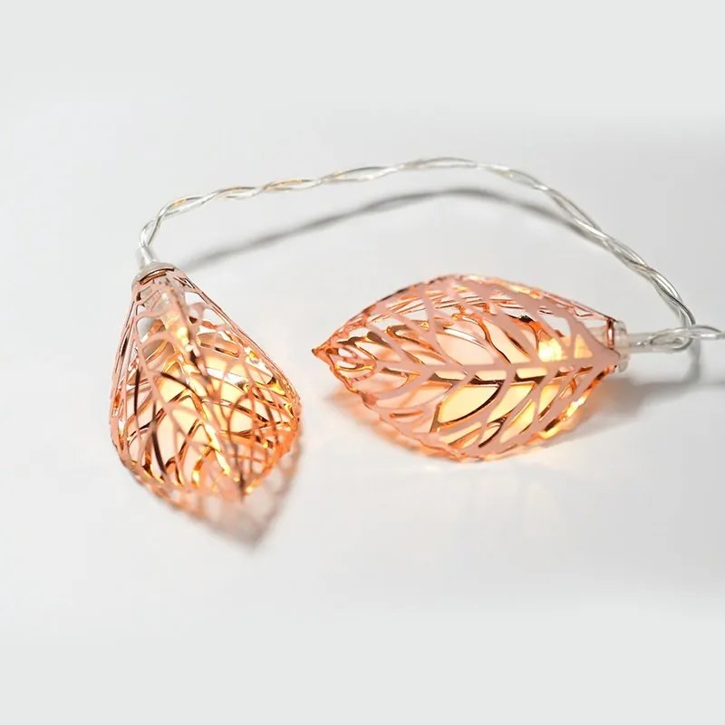 LED крушка в поредица Metal leaves-Бронз-С таймер (10) парчета