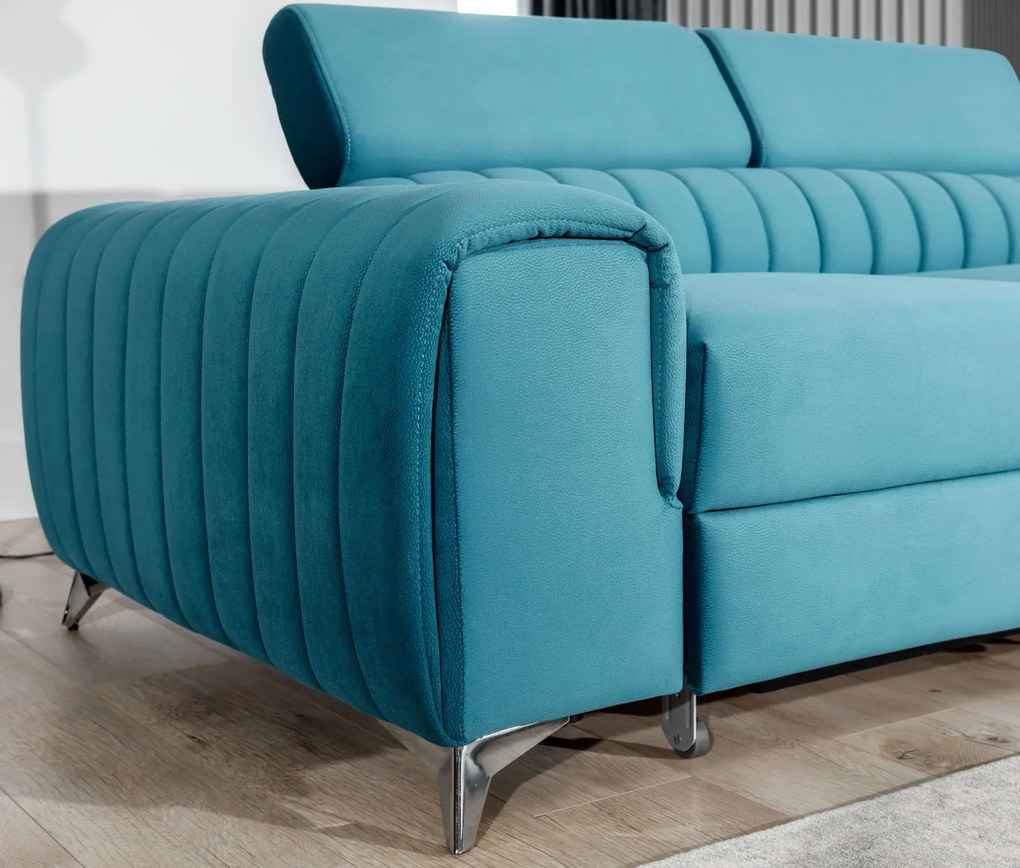 Ъглов диван Renesy-Gray Dark-Right