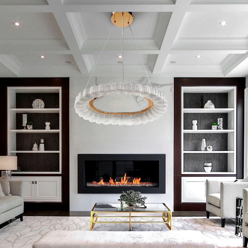 Лампа LED MS019-CP ROSE GOLD 60cm