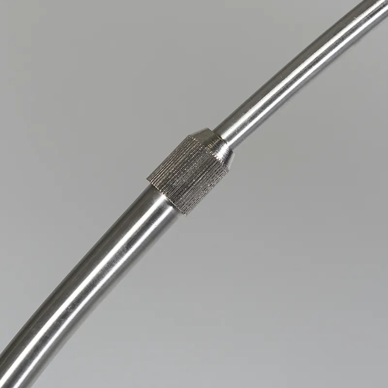 Модерна дъгова подова лампа стомана с черна платнена абажур - Arc Basic