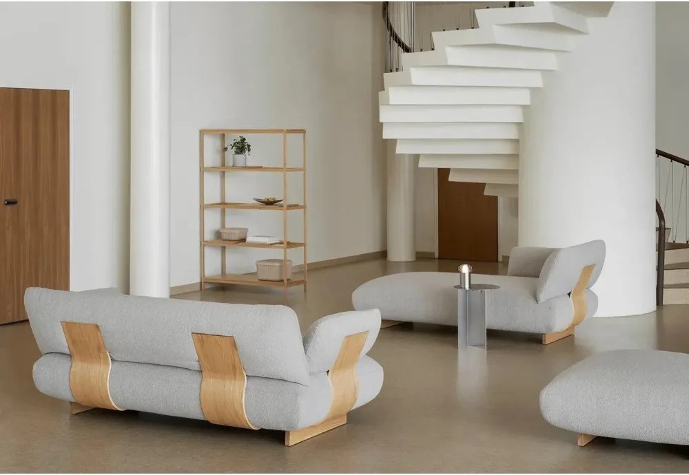 Стелаж от декор от дъб в естествен цвят 105x170x40 cm Sukoya – Blomus