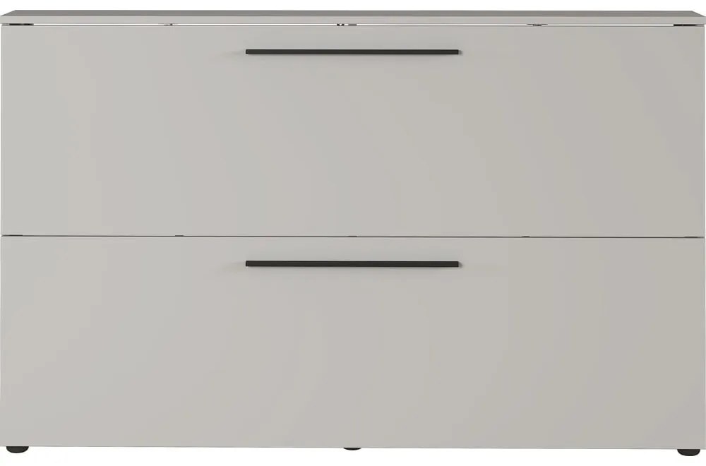 Сив и бежов висящ шкаф за обувки Utah - Germania