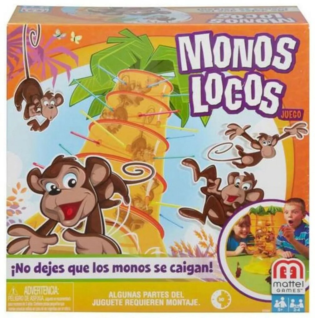 Настолна игра Monos Locos Mattel 52563