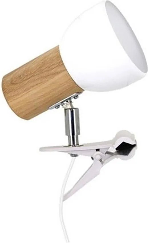 Spot-Light 2224174WK - Лампа със скоба SVENDA 1xE27/60W/230V