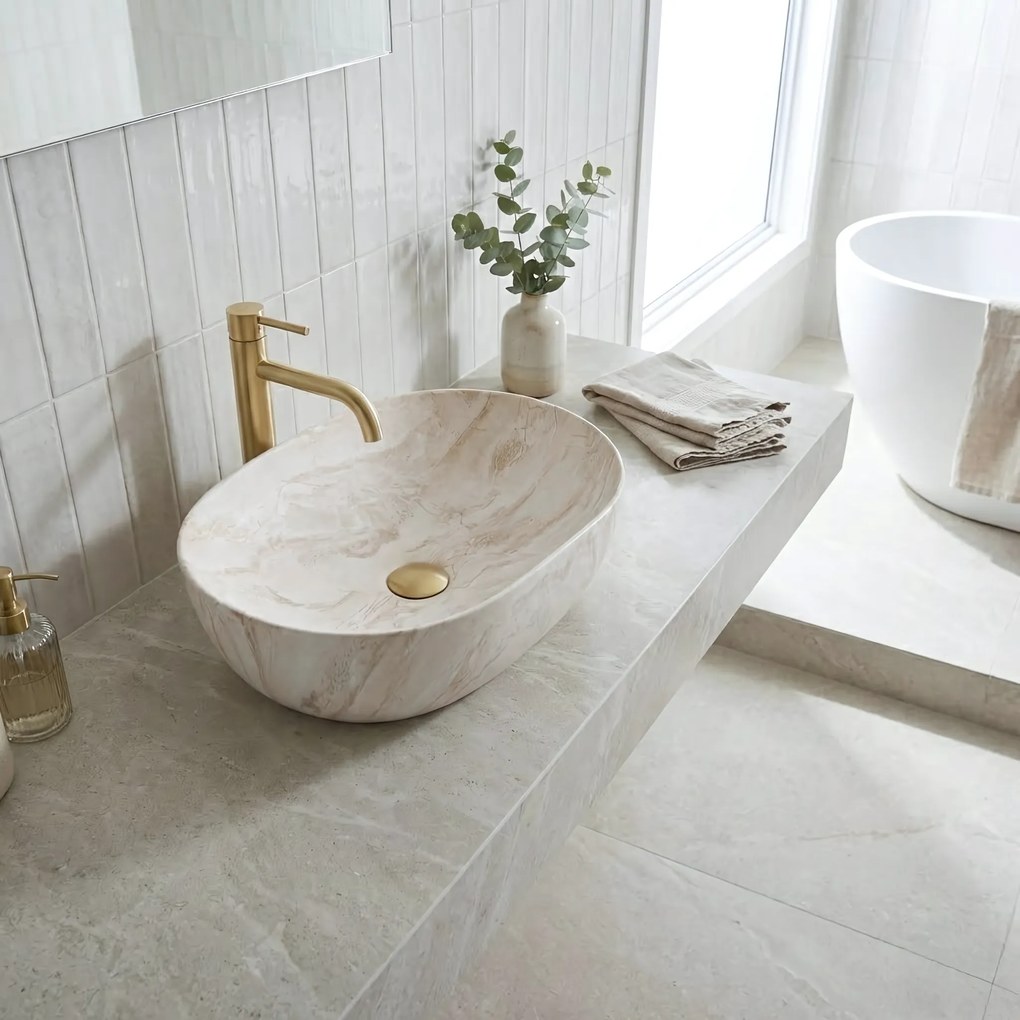 Умивалник за плот Rea Amelia Kallisto 48