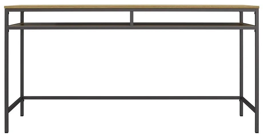 Работна маса с дъбов плот 51x153 cm Bradford – Støraa