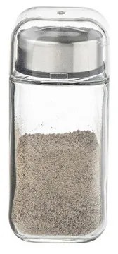 Солници комплект Luigi Ferrero Rome FR-7902R, 100 мл, 3 части, Стойка, Неръждаема стомана, Прозрачен/инокс