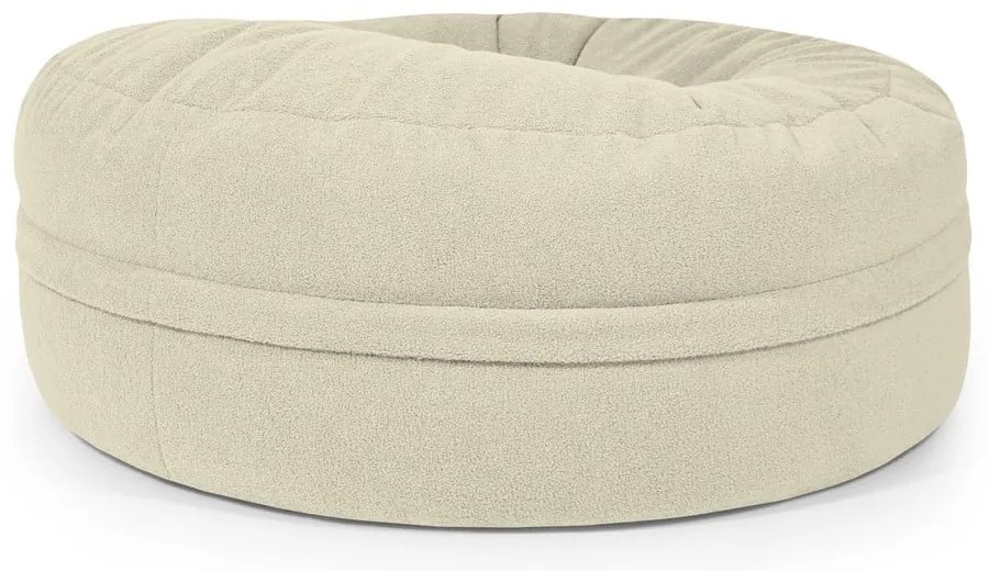 Светлосив пуф от букле Roll 135 – SLOWDOWN