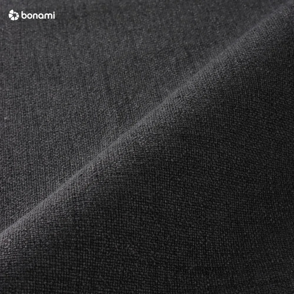 Антрацитно двойно легло 180x200 cm тапицирано без ламелно дъно Mattis – Meise Möbel