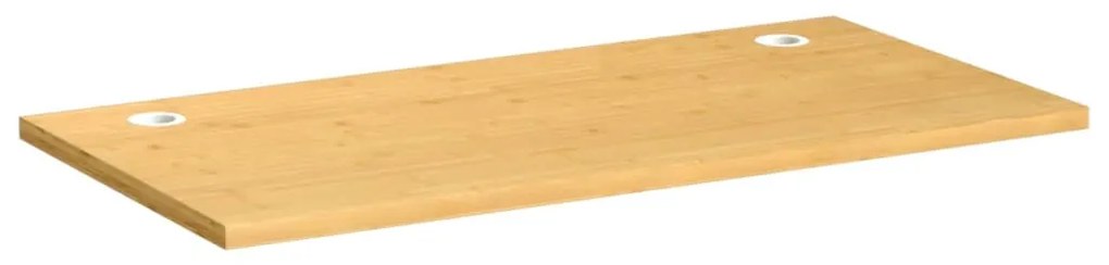 352757 vidaXL Плот за бюро 100x50x2,5 см бамбук