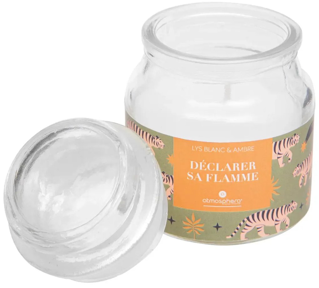Ароматна свещ atmosphera Jomy, Стъкло, 65 g - Cotton