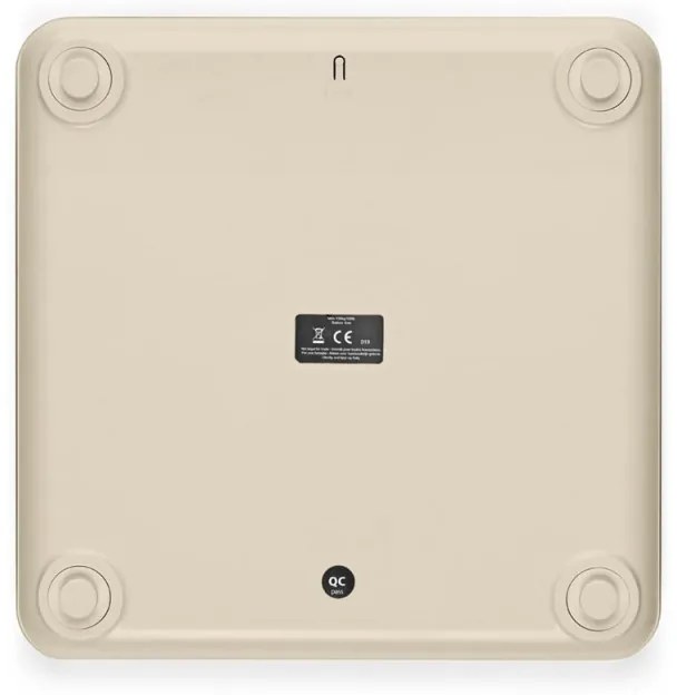 Кантар Brabantia ReNew 1006263, Работа без батерии, До 150 кг, LCD дисплей, Бежов